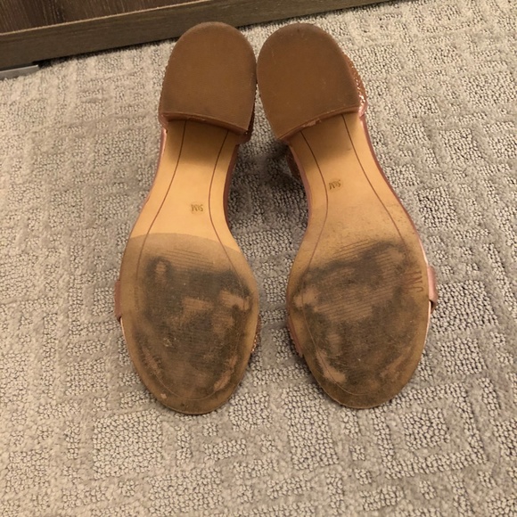 I.N.C. Women's Sparkly Scallop Chunky Heel Sandals - Picture 5 of 6